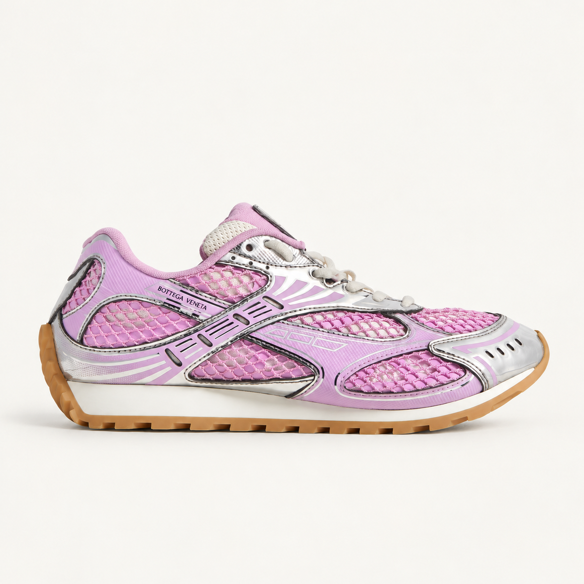 Bottega Veneta Orbit — Gloss / Silver